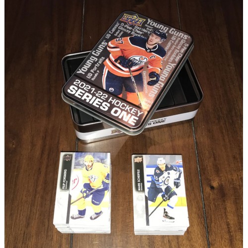2021-22 Upper Deck Série 1 Série de Base Complète