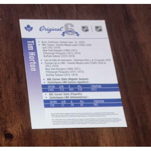 2014 Poste Canada Tim Horton Timbre