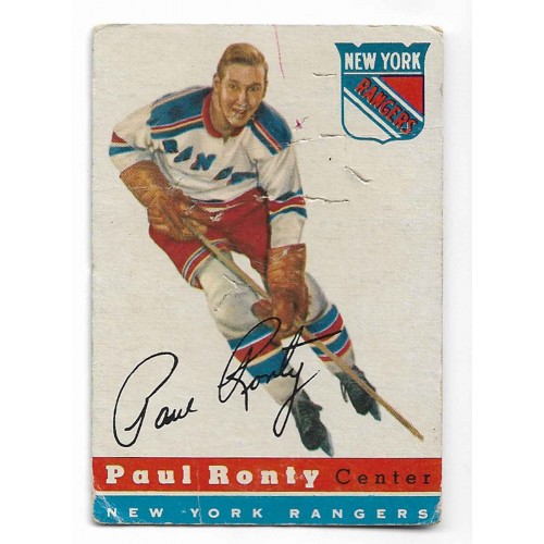 1954-55 Topps # 15 Paul Ronty