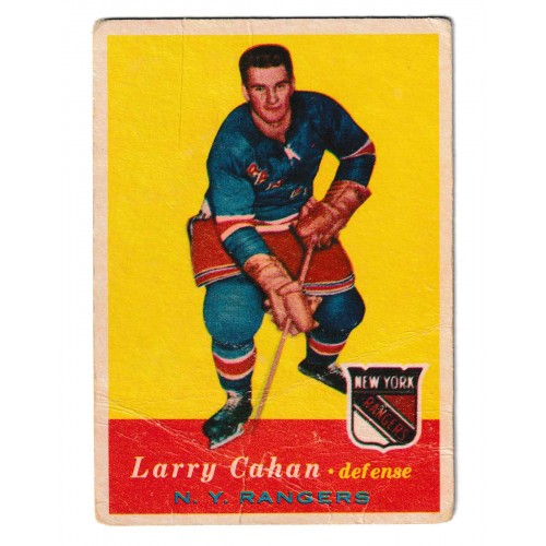1957-58 Topps # 59 Larry Cahan 1957-58 Topps # 59 Larry Cahan