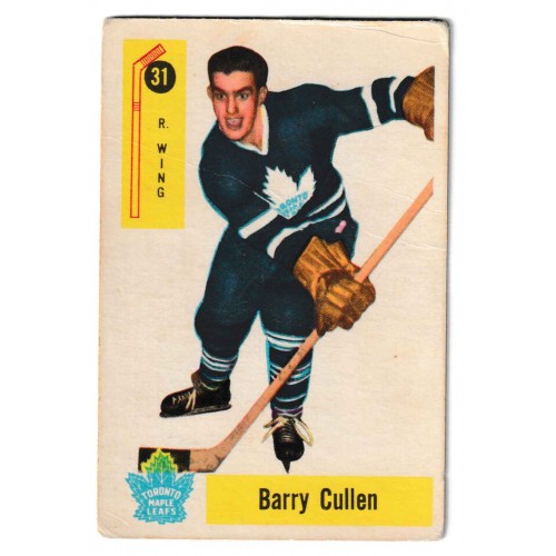 1958-59 Parkhurst # 31 Barry Cullen