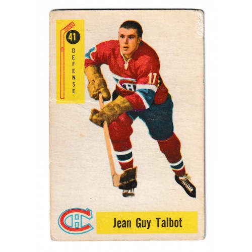 1958-59 Parkhurst # 41 Jean-Guy Talbot
