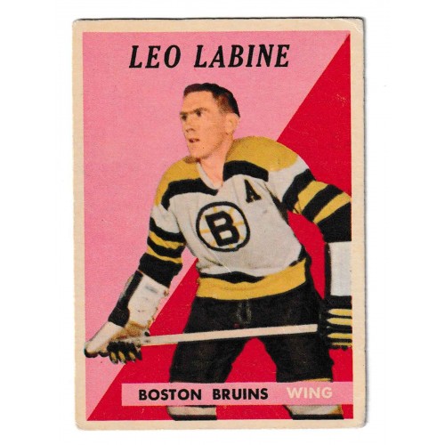 1958-59 Topps # 4 Leo Labine