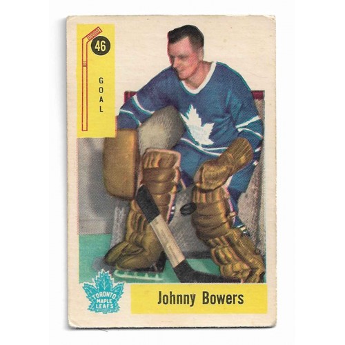 1958-59 Parkhurst # 46 Johnny Bowers