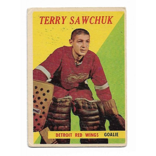 1958-59 Topps # 2 Terry Sawchuk