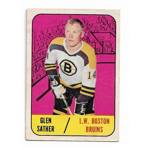 1967-68 Topps # 38 Glen Sather RC
