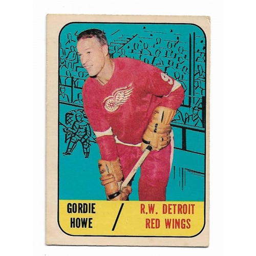 1967-68 Topps # 43 Gordie Howe