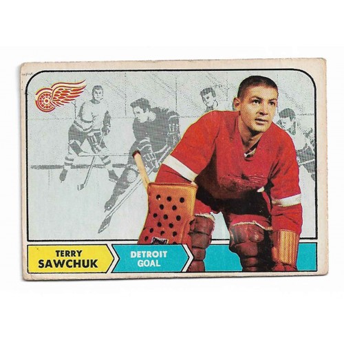 1968-69 O-Pee-Chee # 34 Terry Sawchuk