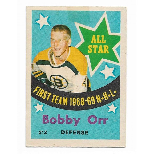 1969-70 O-Pee-Chee # 212 Bobby Orr AS