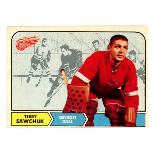 1968-69 O-Pee-Chee # 34 Terry Sawchuk
