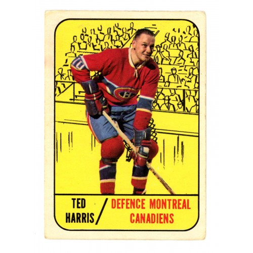 1967-68 Topps # 10 Ted Harris